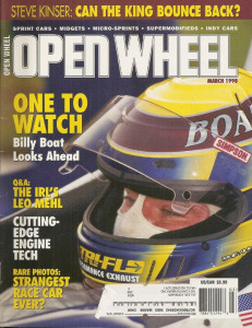 OPEN WHEEL 1998 MAR - LEO MEHL, STEVE KINSER, KEN REECE, GRANT KING SILVER